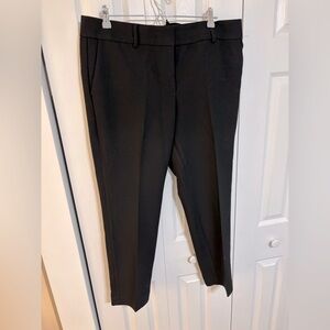 Black Slim Fit Trousers LOFT